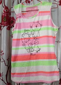 Cute Striped Animal Tee