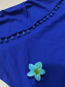 Blue One Shoulder Dress