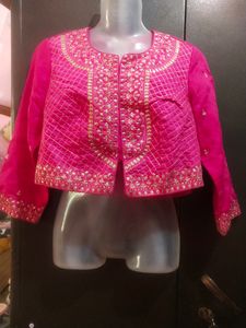 Biba Brand Long Kalidar Frock With Jacket