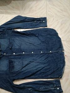 Branded Denim Shirt