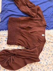 Brown Zara Top