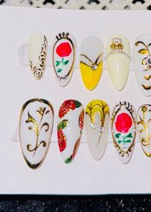 Beauty &amp; the Beast Press-On Nails