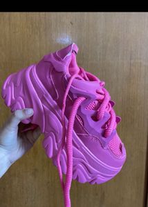Pink Chunky Sneakers