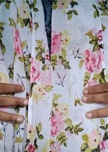 Floral Print Scarf