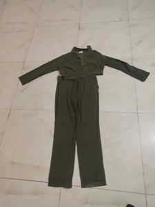 Olive Green Co-ord Set