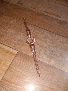 Rose Gold Heart Bracelet