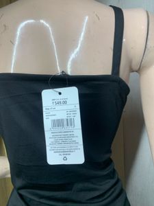 Few in Stock Chic Black Bodycon Mini Dress