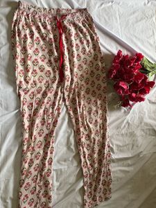 Floral Print Pajama Pants