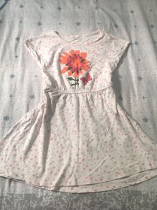 Cute Floral Girls Dress