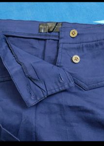 Navy Blue Mini Skirt