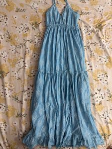 ✨ Sky Blue Boho Maxi Dress ✨