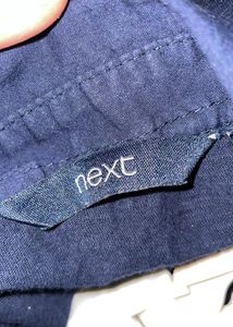 NEXT Y2k Vintage Navy Blue Top