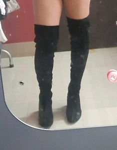 Knee High Black Boots