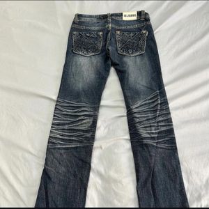 Distressed Flare Jeans