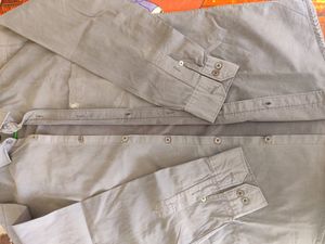 Men Formal Shirt Grey