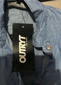 Outryt BY AJIO Stylish Denim Top