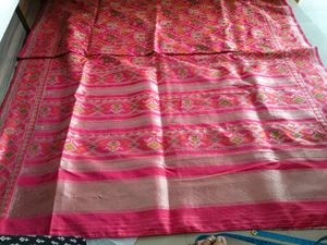 Pink Patola Saree