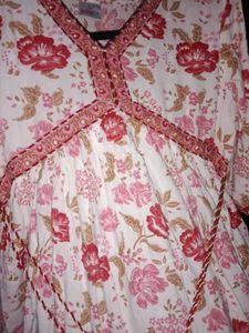 Beautiful Alia Style Full Length  Kurti