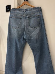 Wide Leg Denim Jeans