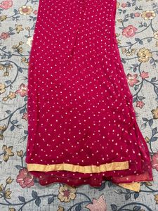 🔥 Hot Pink Mirror work Lahenga 🔥