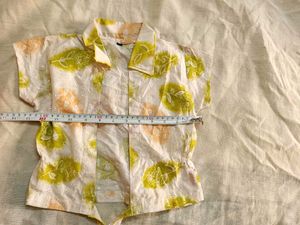 Stylish Cotton Knot Shirt