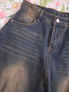 Ripped Wide Leg Jeans