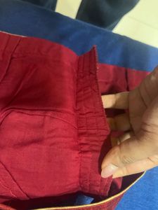 Maroon Readymade Saree Blouse