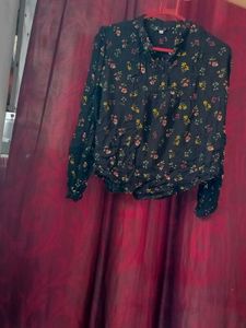 Floral Print Blouse