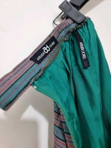 Striped Midi Skirt (Imported)