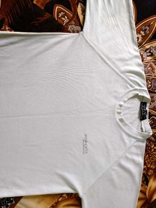White &#39;Moments&#39; Graphic  Full Sleeve Tee