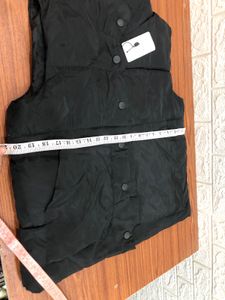Black Padded Vest