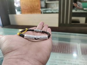 Pure Silver Leather Belt Kada 💯😍