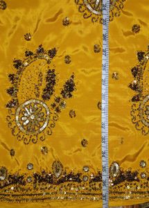 Elegant Mustard Embroidered Kurta