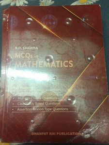 RD Sharma Mathematics Book 2023