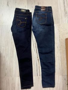 Mid Rise Denim Jeans Combo