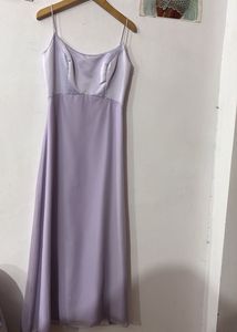 Elegant Lilac Dress