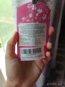 Lavenza Pink Lip Stain Balm