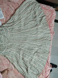 Ethnic Skirt With Design