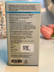 Swiss Beauty Dew Lock Serum