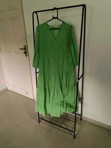 Light Green Midi Dress