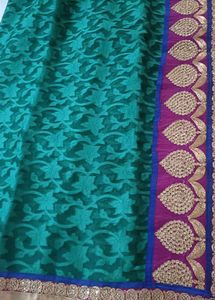 Elegant Green Saree