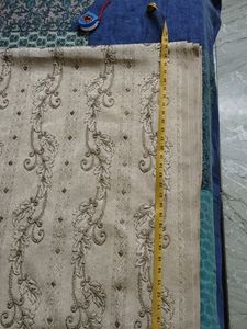 Beige Brown Curtains Set Of 3