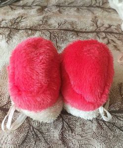 Baby Kids Woolen Warm Shoe Sock Pair Of 2