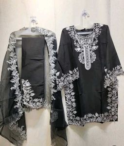 Elegant Embroidered Kurta Set