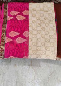 Elegant Embroidery Saree