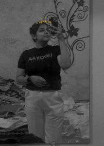 Black Embellished T-Shirt