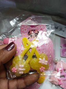 Cute Kids&#39; Hair Clips - Set of 5