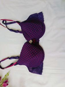 🇳🇿💫💗 Imported Purple Polka Dot Bra