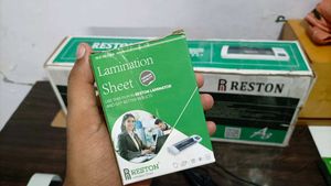 RESTON A4 &amp; ID CARD Laminations Sheets