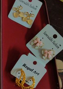 Combo of 3 Earrings 🎀✨